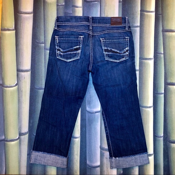 COPY - BKE Addison Cropped Thick Stitch, Raw Hem Size 26 - Picture 3 of 7